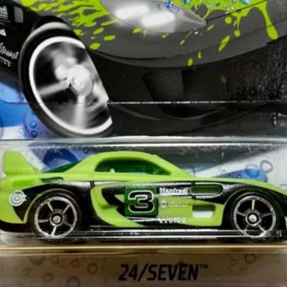 Hot Wheels 24/Seven RX-7 Color‎ Shifters 1:64 Model Vehicle Toy Car HTF NIP 2021